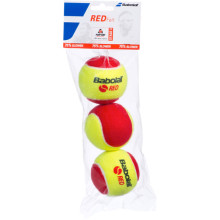 PACK OF 3 BABOLAT RED FELT TENNIS BALLS 