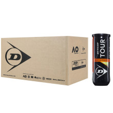 BOX OF 24 TUBES OF 3 DUNLOP TOUR PERFORMANCE BALLS