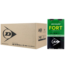 CASE OF 9 BIPACKS OF 4 DUNLOP FORT TOURNAMENT SELECT BALLS