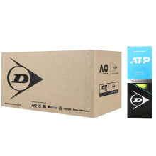 CASE OF 24 TUBES OF 3 DUNLOP ATP PRESSURELESS BALLS