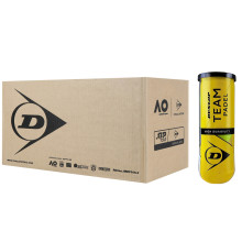 BOX OF 24 TUBES OF 3 DUNLOP TEAM PADEL BALLS