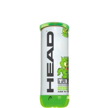 CAN OF 3 HEAD T.I.P GREEN BALLS   