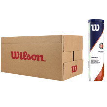 CASE OF 18 CANS OF 4 WILSON ROLAND GARROS OFFICIAL CLAY BALLS