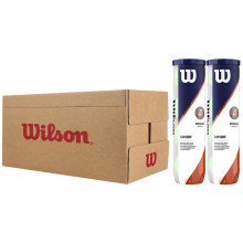 CASE OF 9 BIPACKS OF 4 WILSON ROLAND GARROS OFFICIAL CLAY BALLS