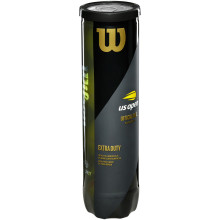 TUBE OF 4 WILSON US OPEN BALLS