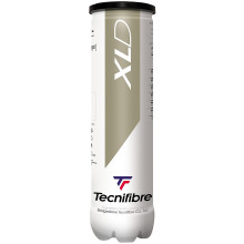 TUBE OF 4 TECNIFIBRE XLD BALLS (PRESSURELESS)