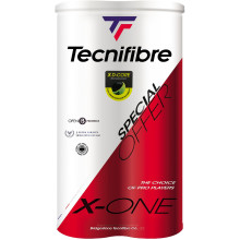 BIPACK OF 4 TECNIFIBRE X-ONE BALLS