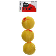 PACK OF 3 TECNIFIBRE FOAM BALLS