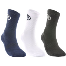 3 PAIRS OF BULLPADEL SOCKS BP252 (MID)