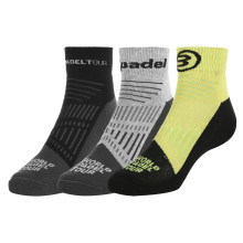 PACK OF 3 BULLPADEL SOCKS