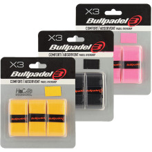 PACK OF 3 BULLPADEL GB1201 OVERGRIPS