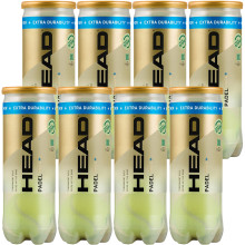 TRIPACK OF 3 HEAD PADEL PRO BALLS