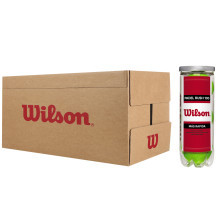 24-CANS 3- BALLS WILSON RUSH 100 PADEL BOX