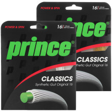 PRINCE SUPER SYNTHETIC GUT ORIGINAL 16 (12 METERS) STRING PACK