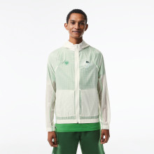 LACOSTE ROLAND GARROS FULL ZIP HOODED JACKET