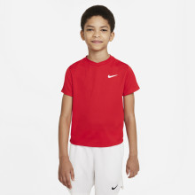 JUNIOR BOYS NIKE COURT DRI-FIT VICTORY T-SHIRT 