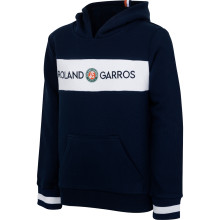 ROLAND GARROS JUNIOR HOODED SWEATER - COLOR BLOCK