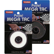 3 PADEL TOURNA MEGATAC OVERGRIPS