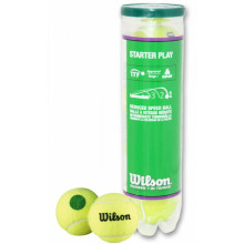 TUBE OF 4 WILSON STARTER PLAY BALLS