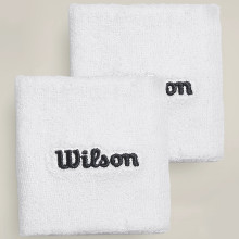PAIR OF WILSON WRISTBANDS SINGLE WIDTH