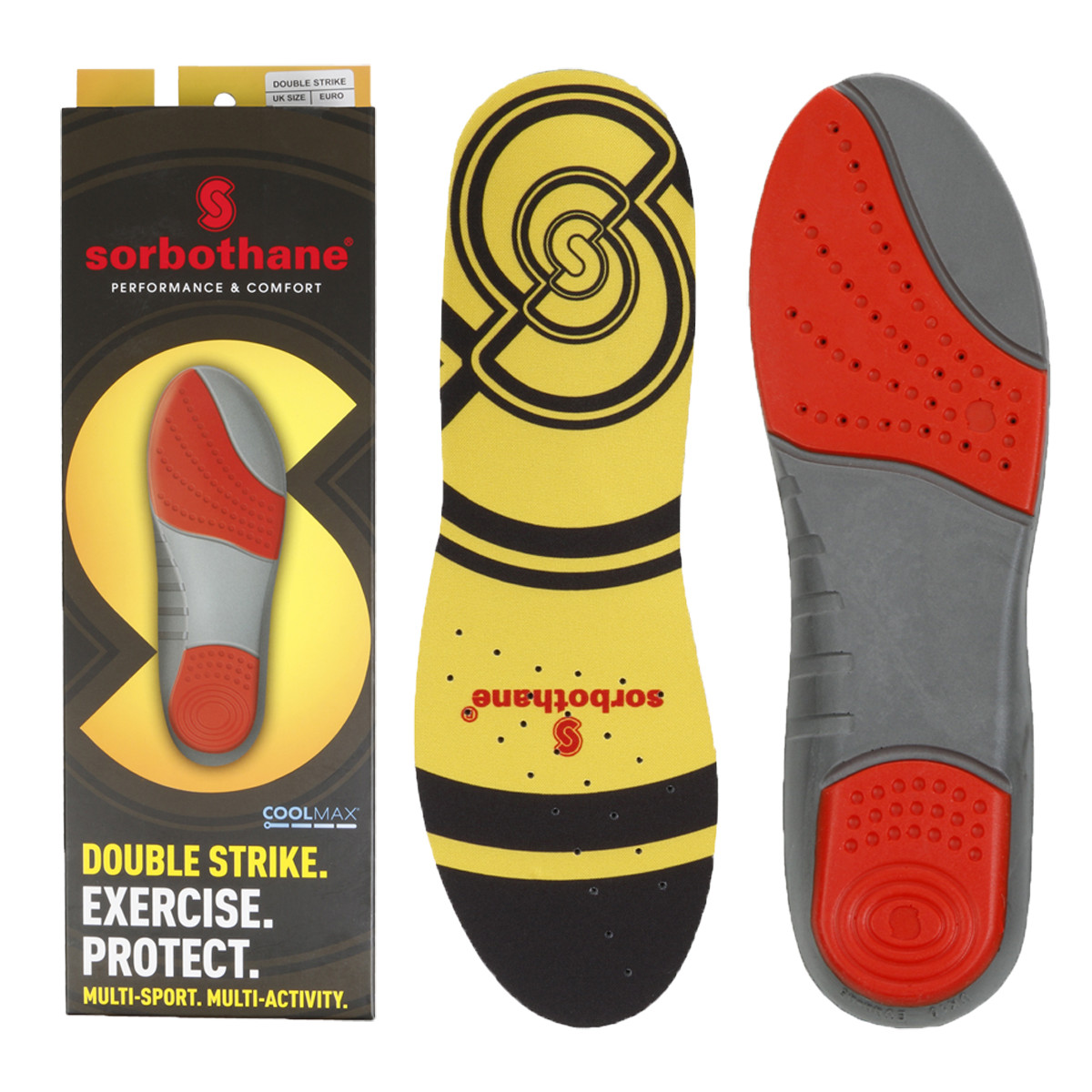 SORBOTHANE DOUBLE STRIKE INSOLES 