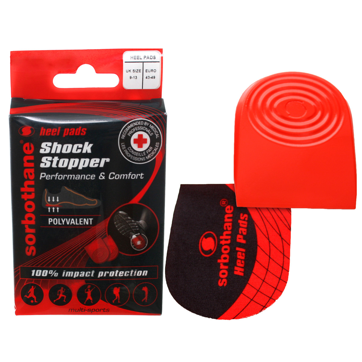 Sorbothane shop heel pads
