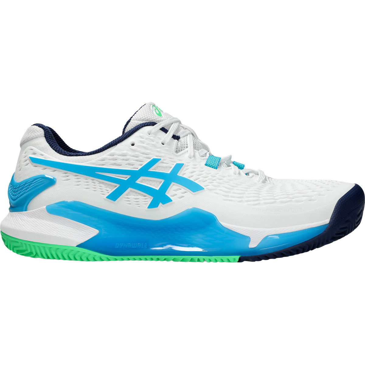 Asics clay court tennis shoes top