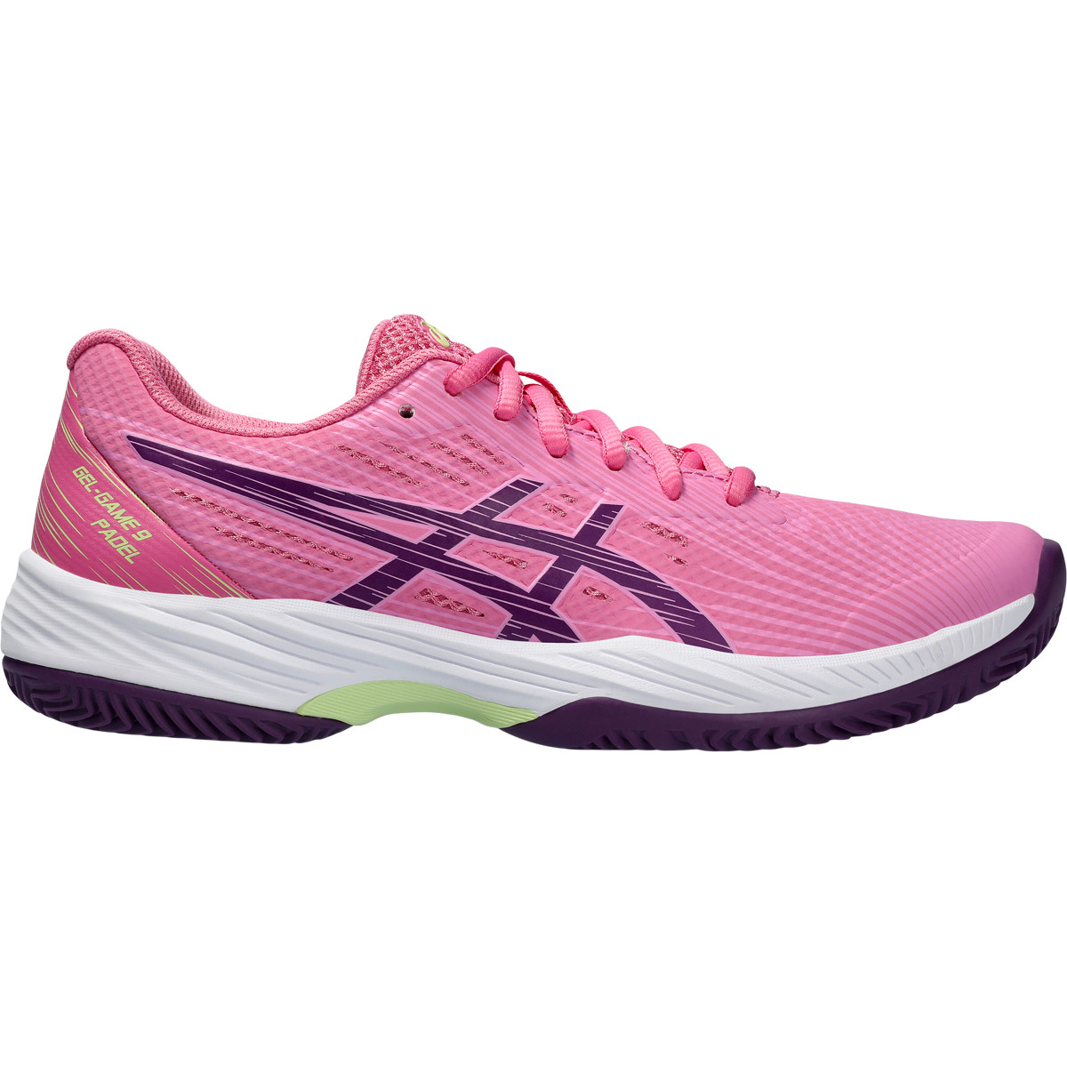 Asics women's gel-court speed tennis shoes black and hot pink store
