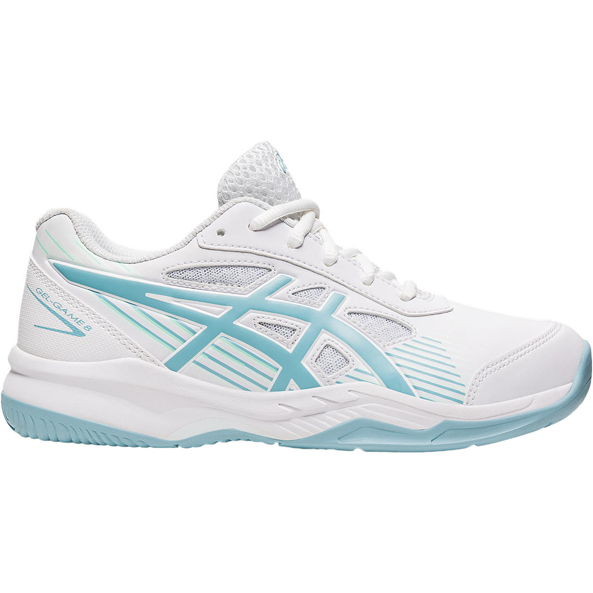 JUNIOR GIRLS ASICS GEL GAME 8 GS NEW YORK ALL COURT SHOES ASICS
