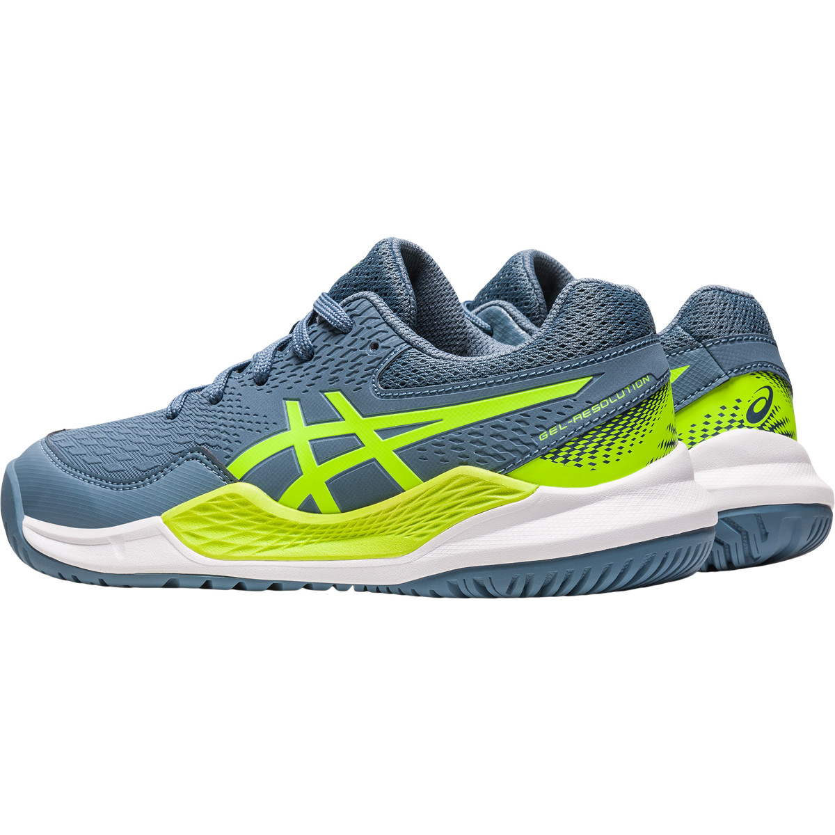 JUNIOR ASICS GEL RESOLUTION 9 MELBOURNE ALL COURT SHOES ASICS