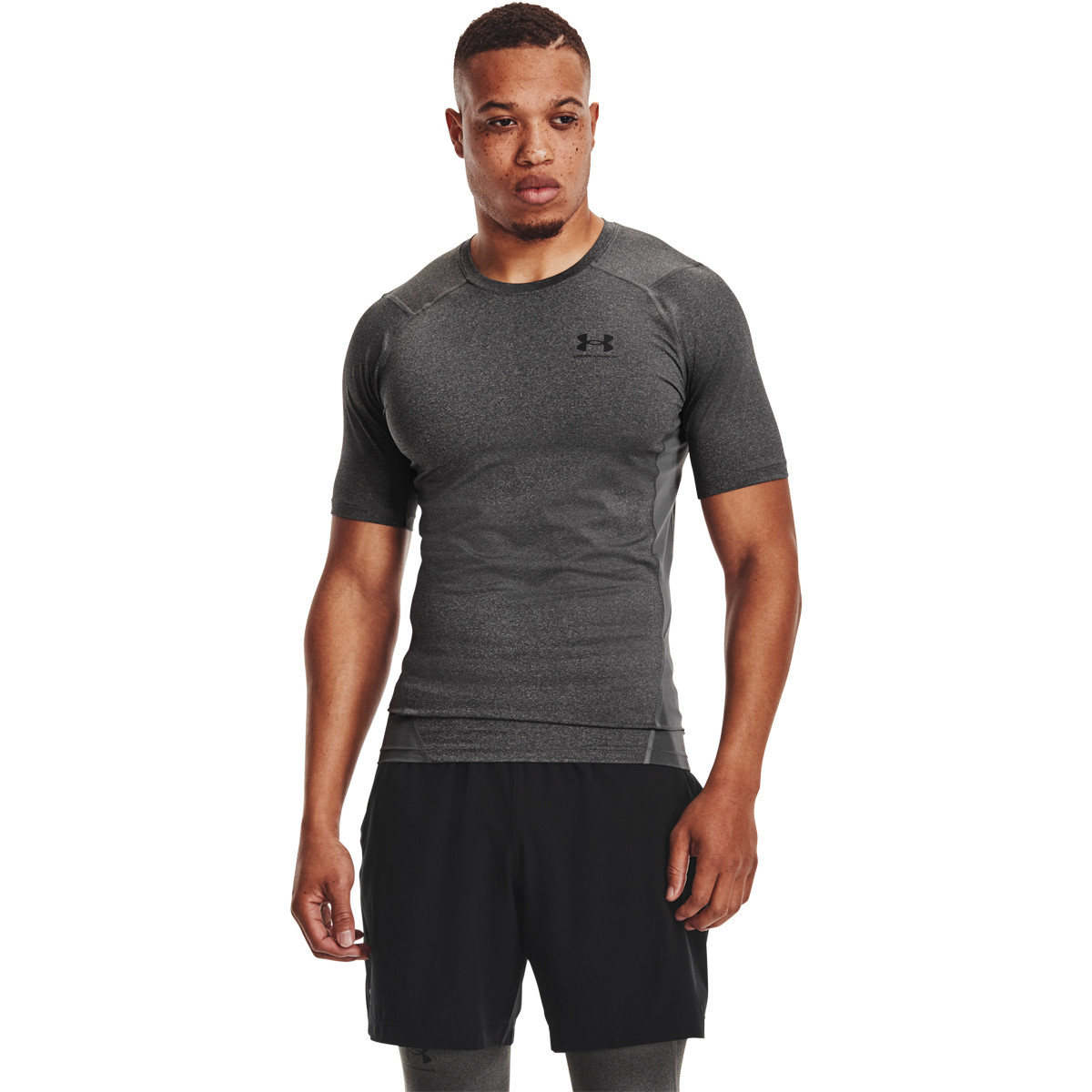 UNDER ARMOUR HEATGEAR COMPRESSION T-SHIRT - UNDER ARMOUR - Men's - Clothing