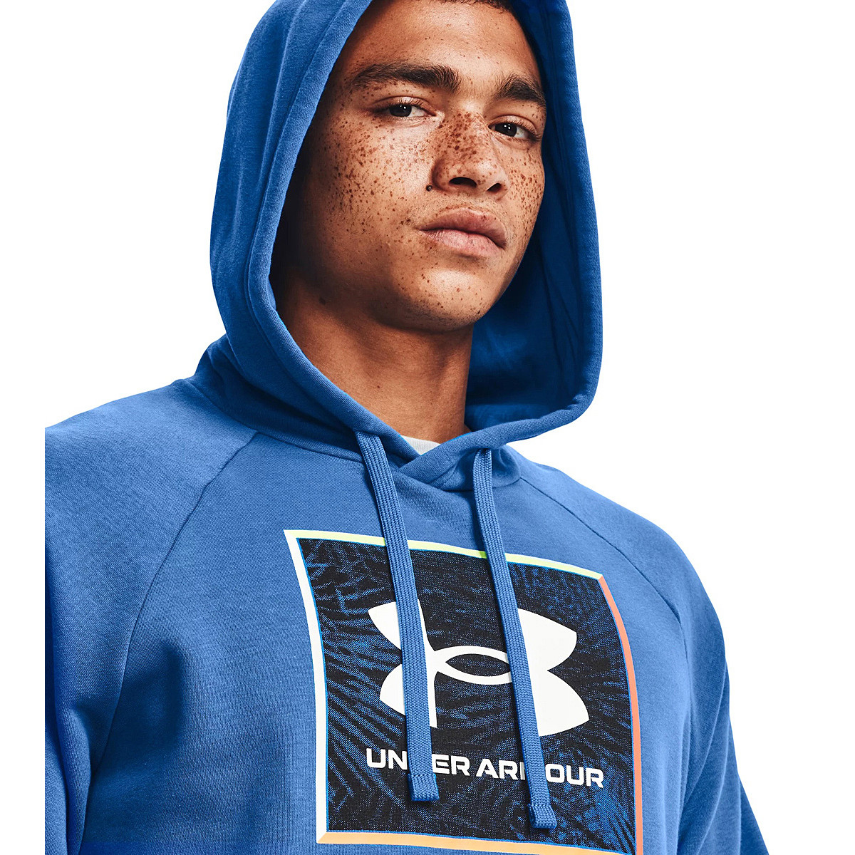 Under armour rival graphic hoodie store