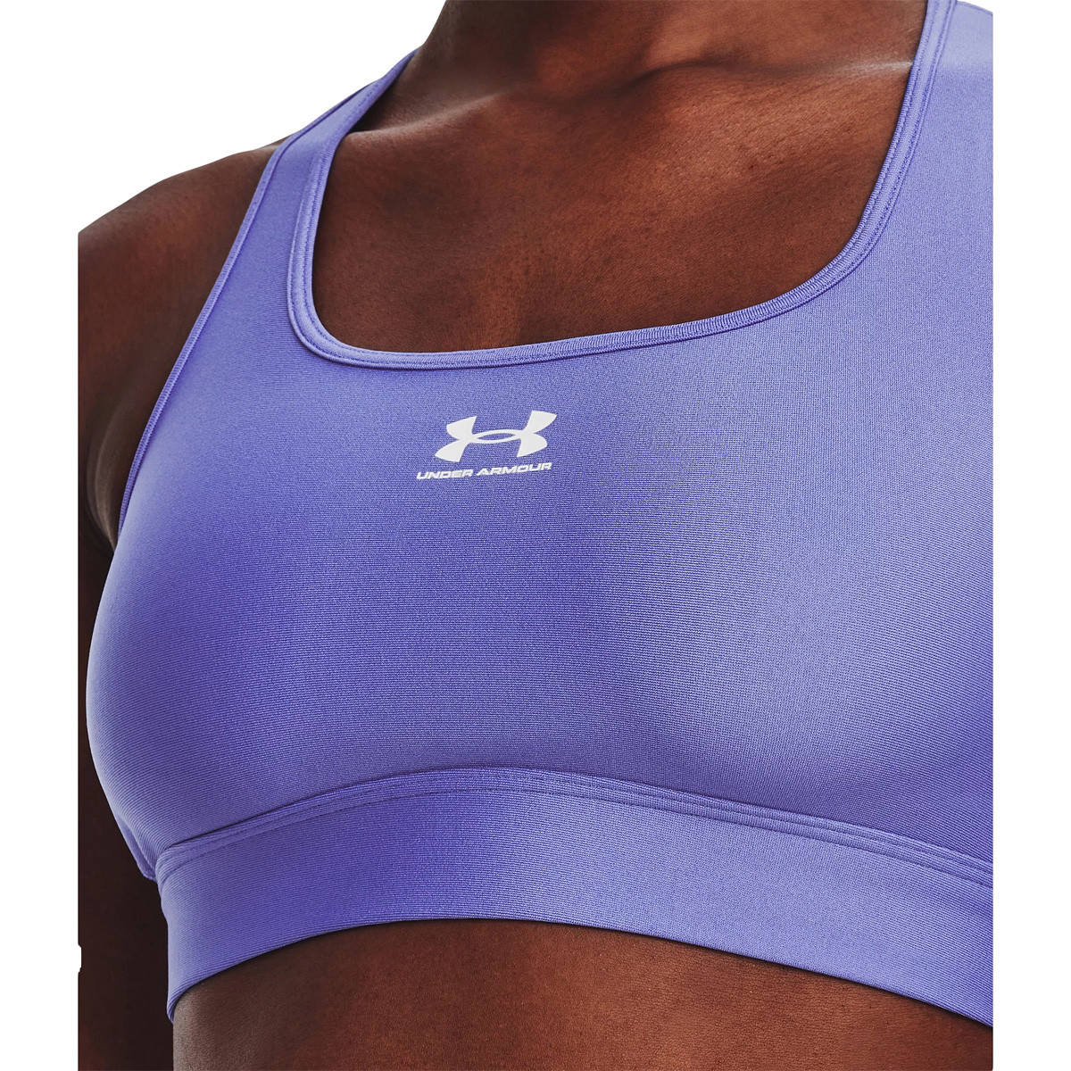 Womens sports bra Under Armour HG ARMOUR MID PADLESS W green