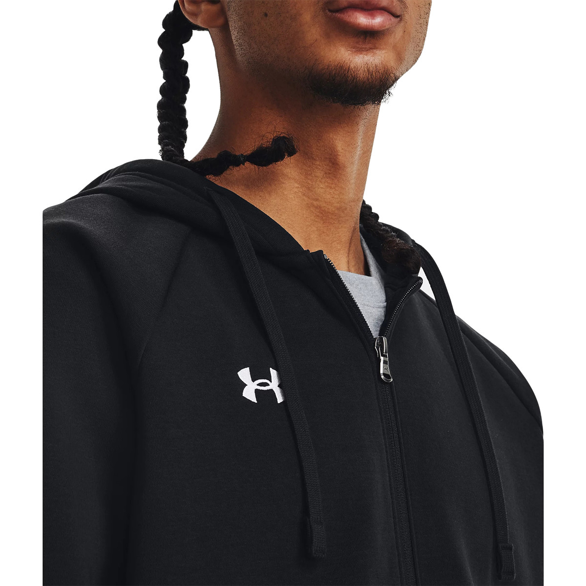 SWEAT UNDER ARMOUR RIVAL FLEECE A CAPUCHE FULL ZIP UNDER ARMOUR