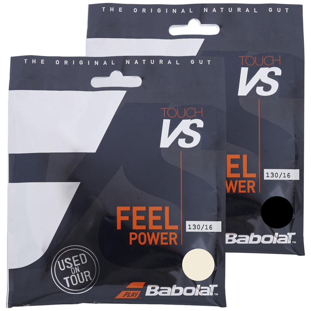 BABOLAT NATURAL GUT VS TOUCH (12 METERS) STRING PACK