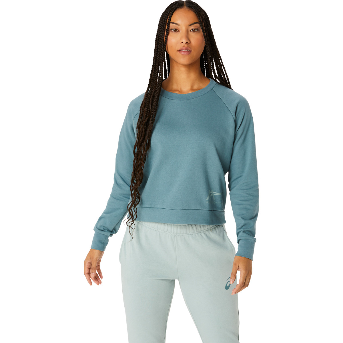 WOMEN S ASICS TIGER SWEATSHIRT ASICS Women s Clothing