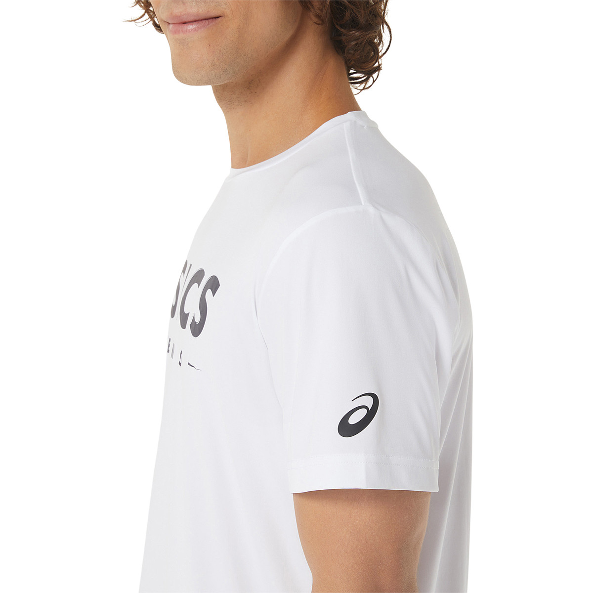 Asics t new arrivals shirt blanche