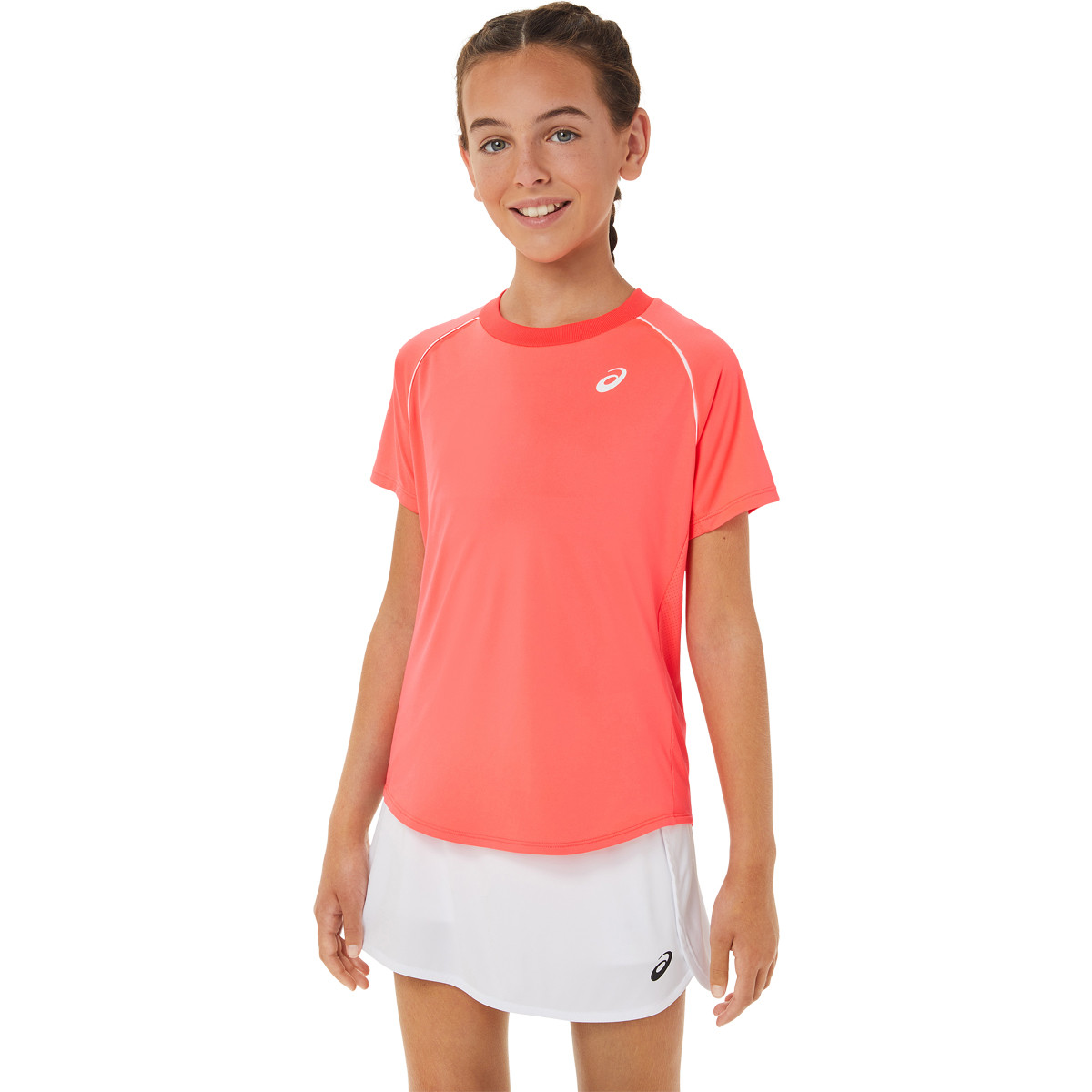 Asics t 2025 shirt junior rose