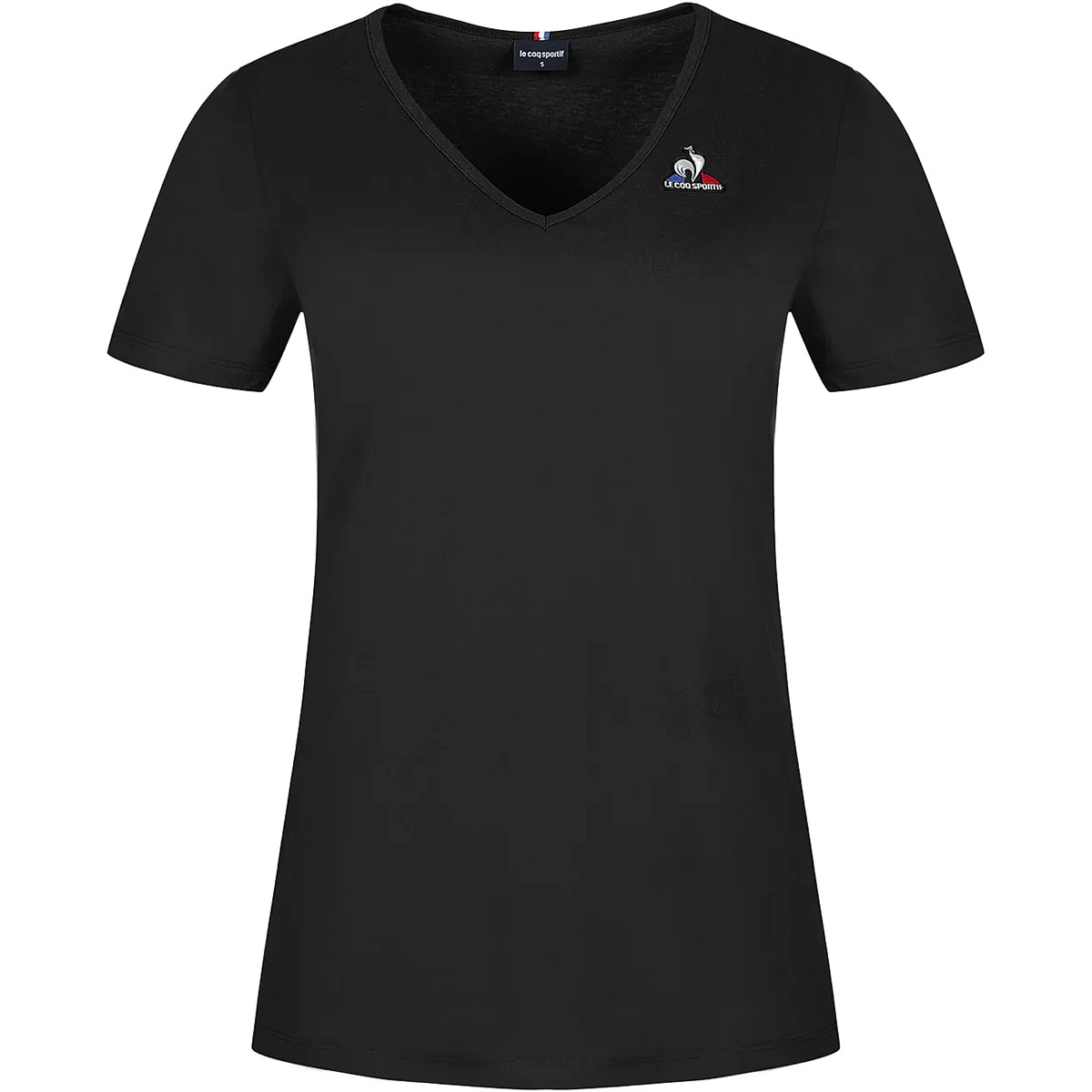 WOMEN S LE COQ SPORTIF ESS SS V NECK N 1 W T SHIRT LE COQ SPORTIF Women s Clothing Tennispro