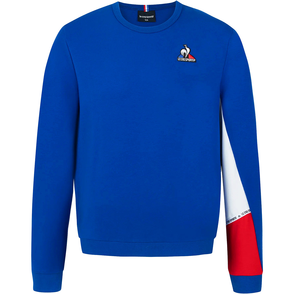 JUNIOR LE COQ SPORTIF TRI CREW N 1 SWEATER LE COQ SPORTIF Juniors Clothing Tennispro