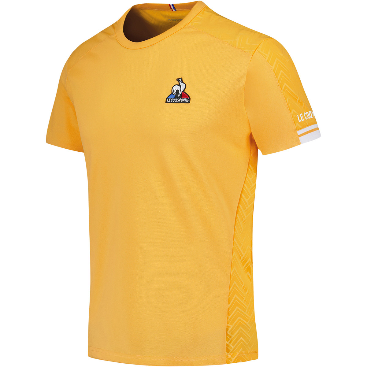 T shirt le coq sportif femme orange