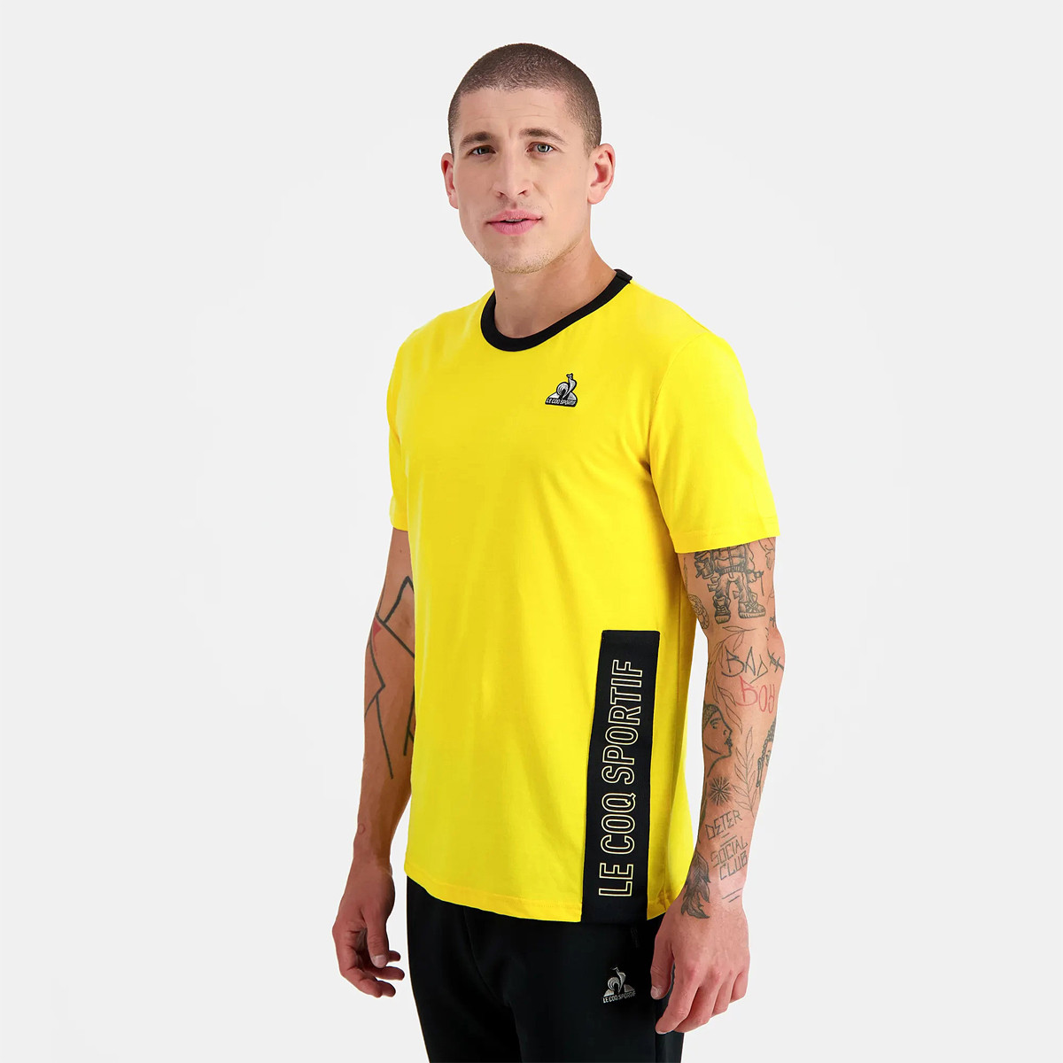 Le coq sportif deals yellow jersey