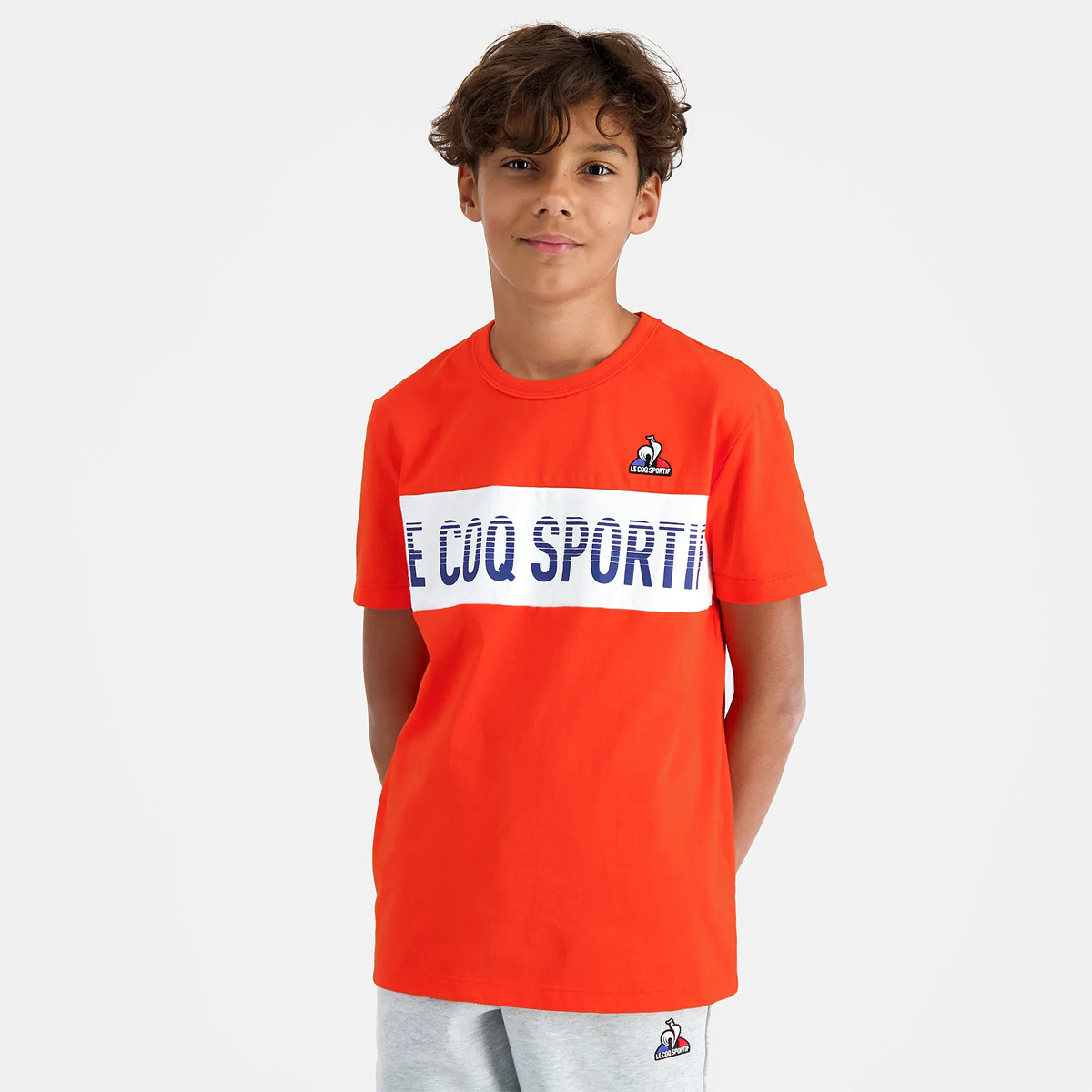 JUNIOR LE COQ SPORTIF T SHIRT LE COQ SPORTIF Juniors Clothing Tennispro