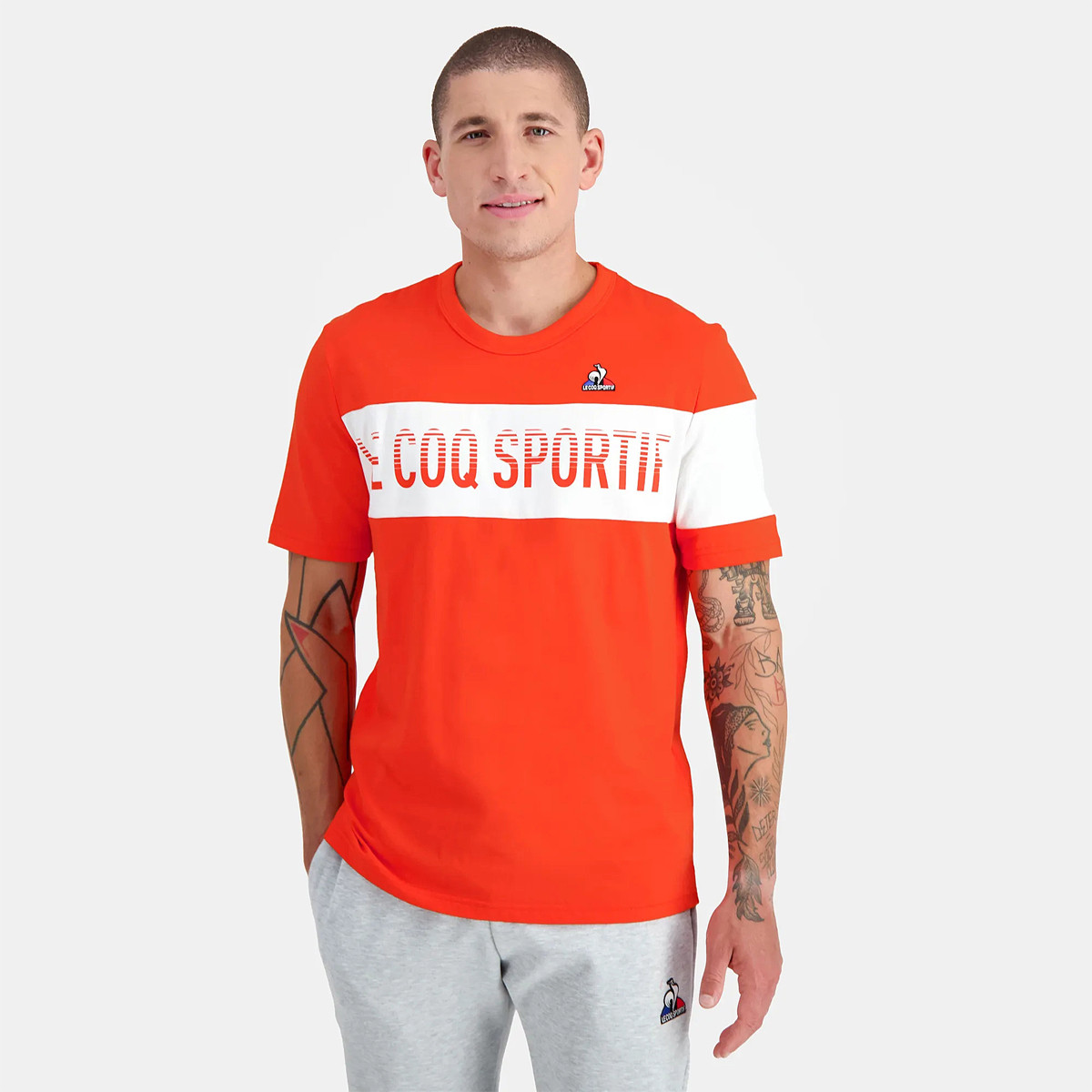LE COQ SPORTIF MODELE 1 T SHIRT LE COQ SPORTIF Men s Clothing Tennispro