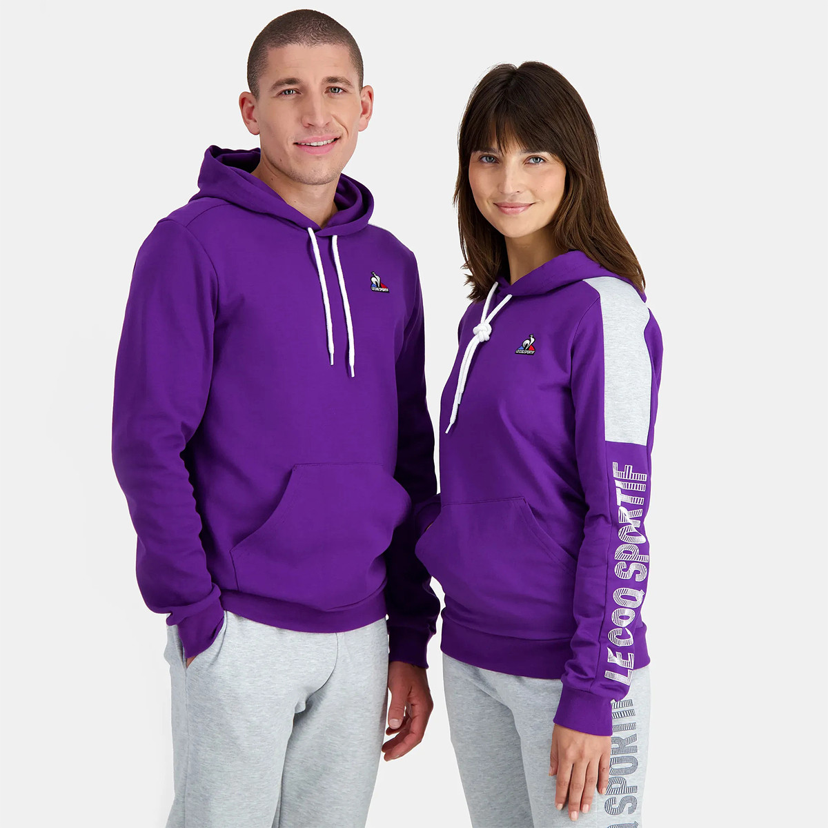 Sweat le coq sportif violet top