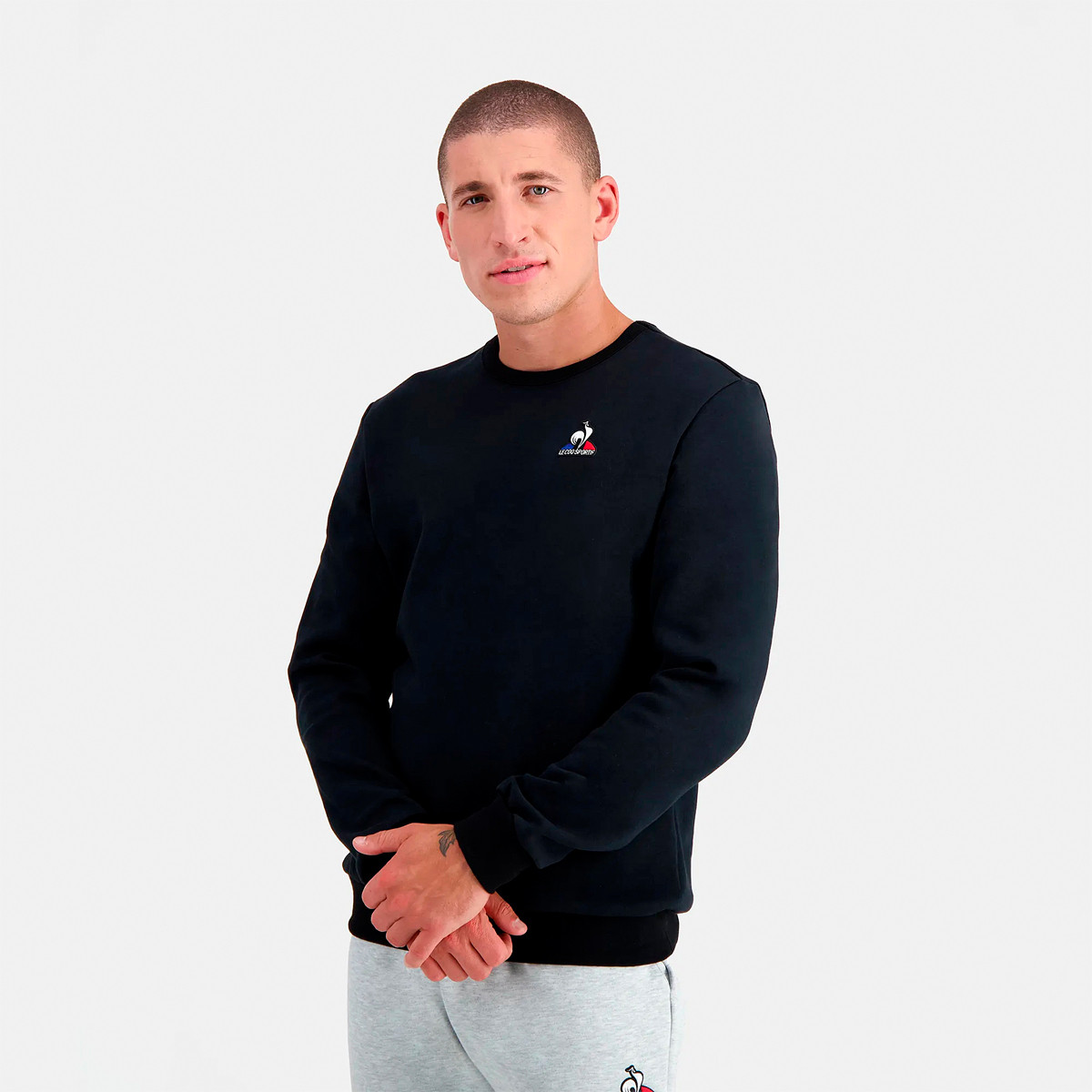LE COQ SPORTIF ESSENTIELS SWEATER LE COQ SPORTIF Men s Clothing Tennispro