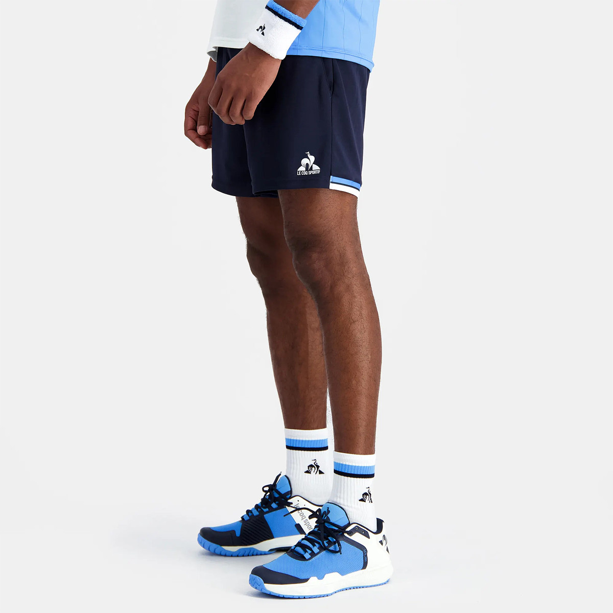 LE COQ SPORTIF TENNIS PRO NEW YORK SHORTS LE COQ SPORTIF Men s Clothing Tennispro
