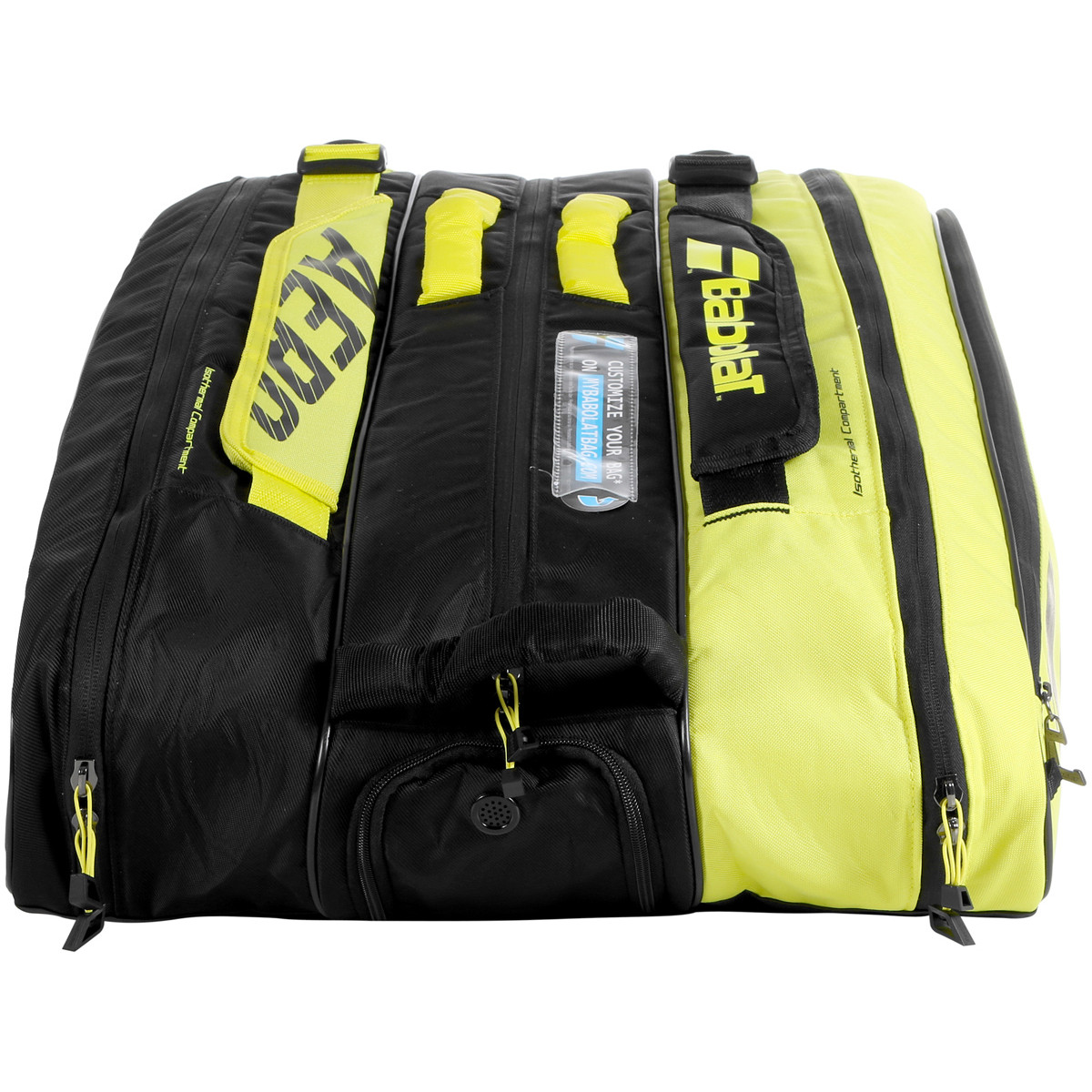 Babolat Pure Aero RH12 Tennis Bag yellow/ black 2019 edition 