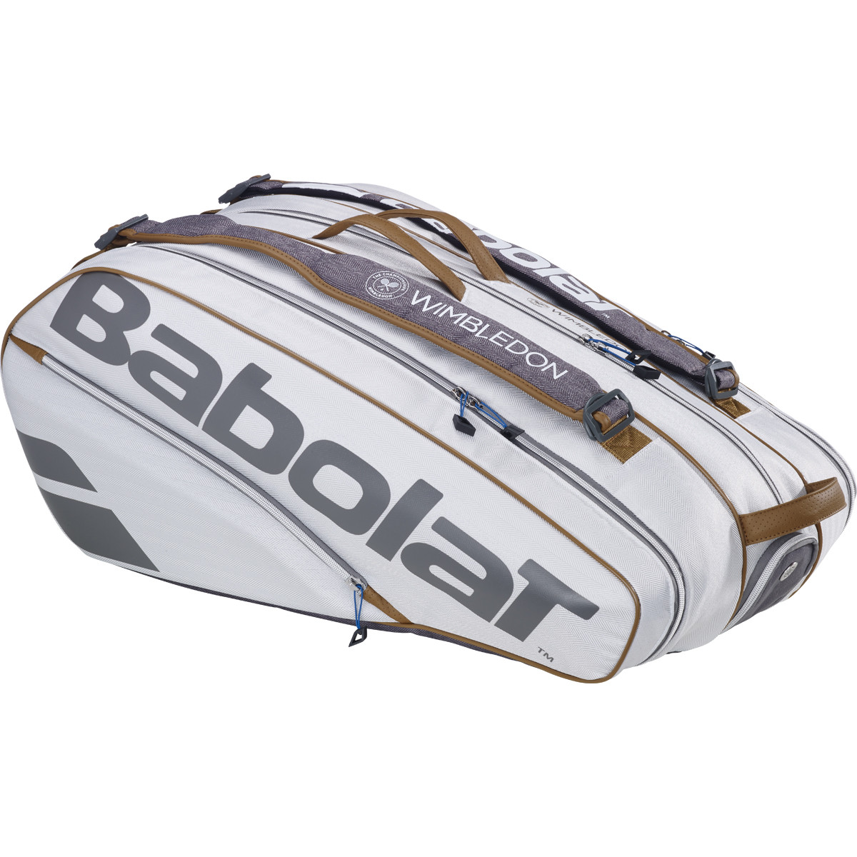 BABOLAT PURE WIMBLEDON TENNIS BAG 9 RACQUETS BABOLAT Bags Tennispro