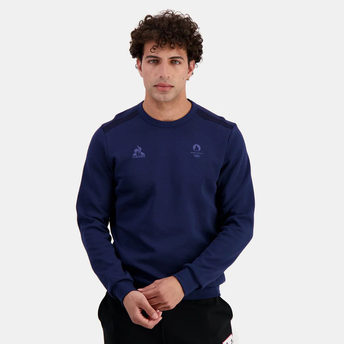 LE COQ SPORTIF CREW PARIS 2024 ESSENTIAL SWEATSHIRT LE COQ SPORTIF Men s Clothing Tennispro